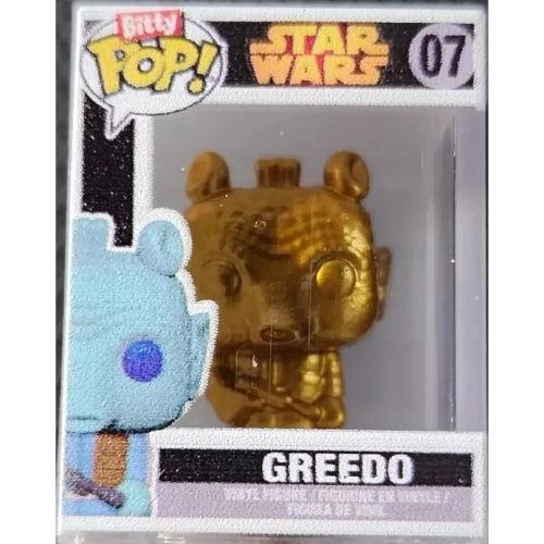 Funko Pop! Greedo #07 Gold Star Wars Bitty Pop Vinyl Figure